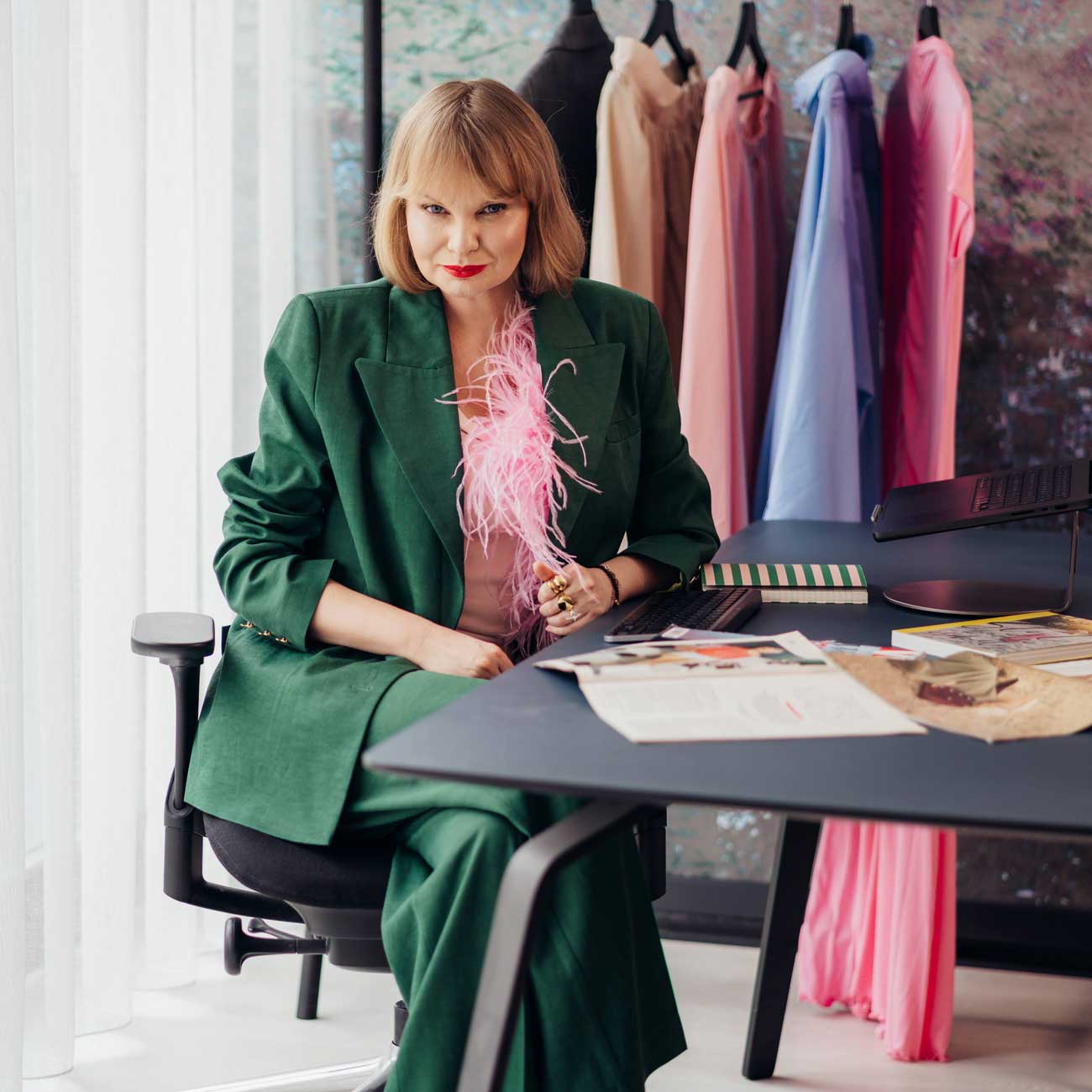 Zdjęcie Moniki Jurczyk przedstawiające webinar